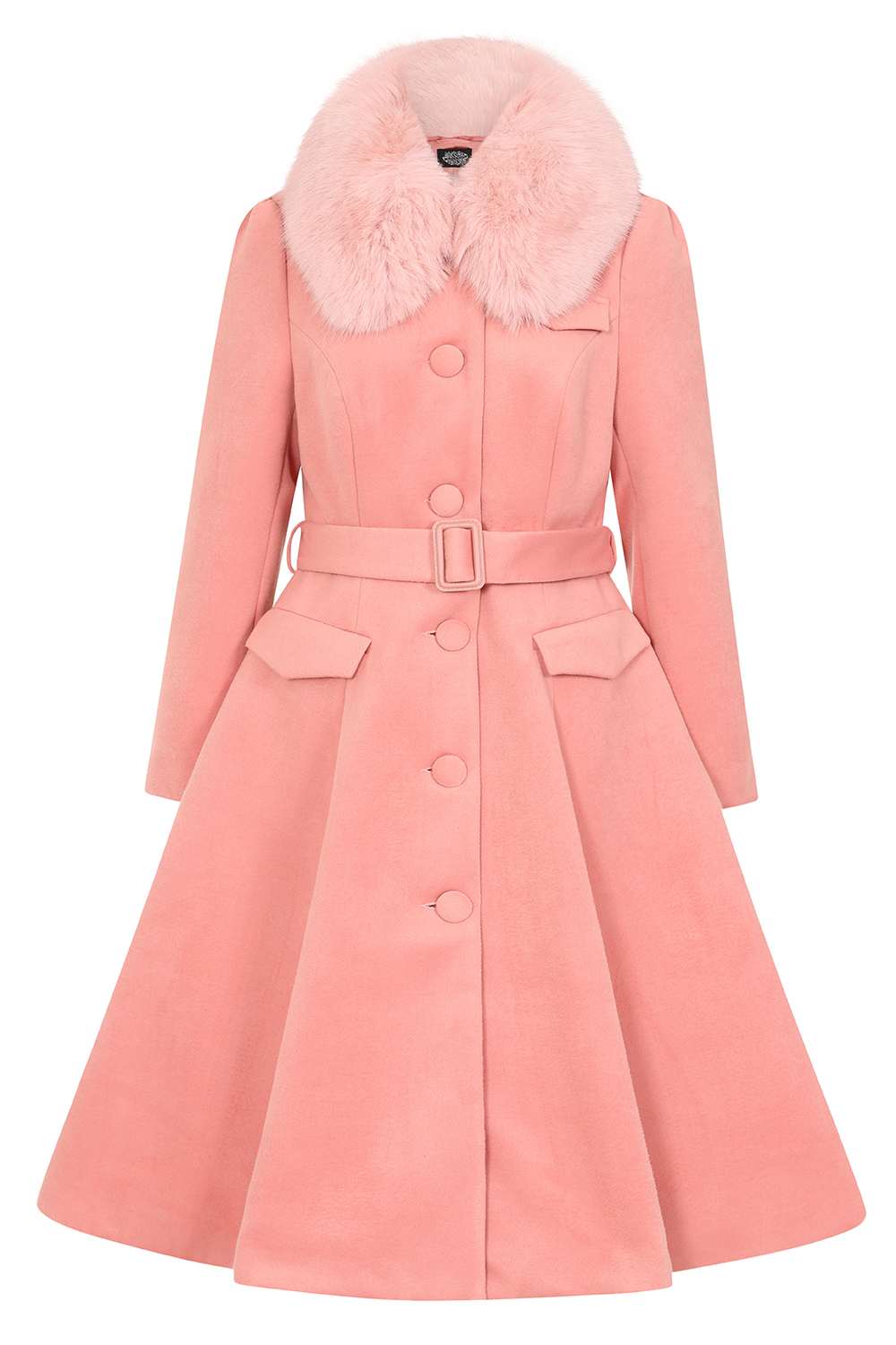 Matilda Swing Coat in Pink